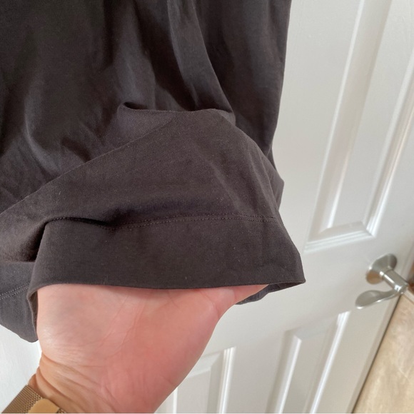 NWT H&M Charcoal Grey Bodycon Dress w/ Superhot Embellished Sequined Shoulders - Picture 12 of 12